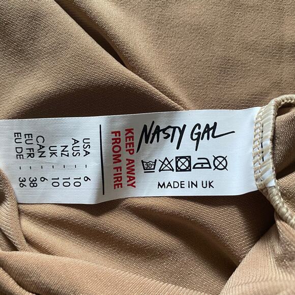 Nasty Gal Collection Bodycon Skirt Sz 6 - Picture 9 of 10